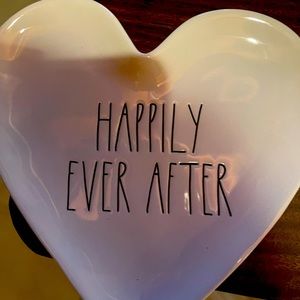 ‘Happily Ever After’ Rae Dunn Heart Plate